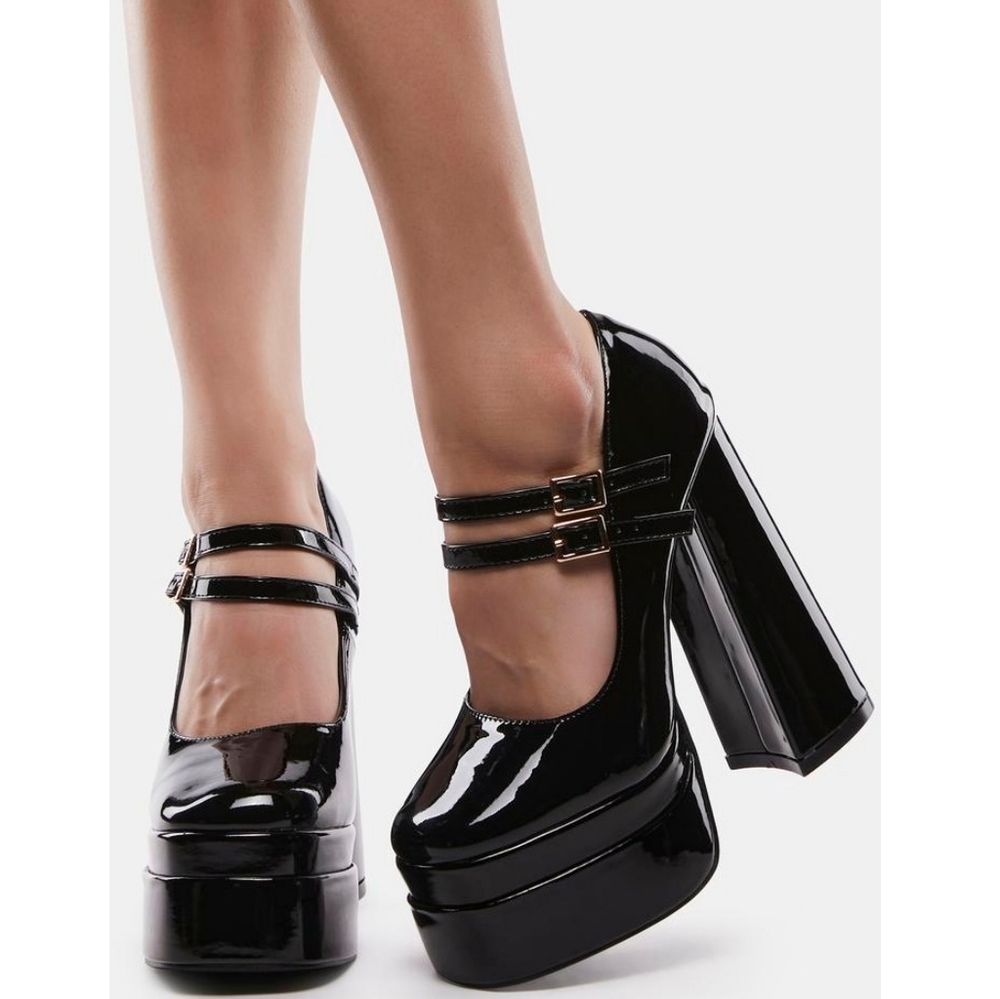 𝙇𝙖𝙨𝙩 𝙎𝙞𝙯 9 🖤🎥𝑴𝒂𝒓𝒚 𝑱𝒂𝒏𝒆 𝑷𝒍𝒂𝒕𝒇𝒐𝒓𝒎 𝑯𝒆𝒆𝒍 - BLACK - Picture 7 of 7